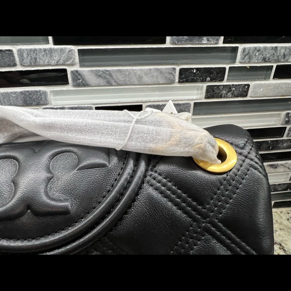 Tory Burch Fleming Convertible Shoulder Bag (Black) NOT FOR SALE - Picture 8 of 13